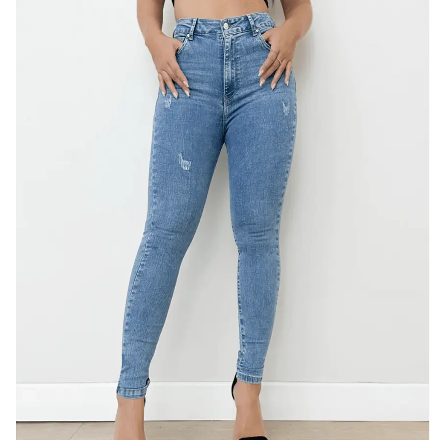 Women's Everyday Skinny Jeans / Ladies' Versatile Slim Denim / Female Slim  Fit Essentials
