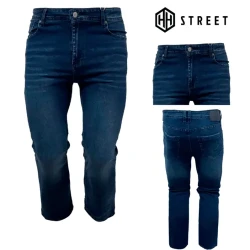 Tailored Slim-Fit Denim / Ultra Slim Men's Jeans / Masculine Tight-Fit Trousers