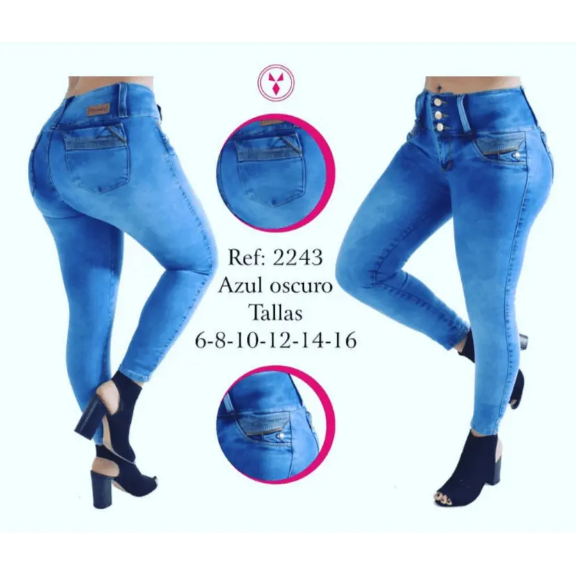 Confidence-Enhanced Fit Denim / Leg-Lengthen Flair Jeans / Butt-Lift  Elegance Pants