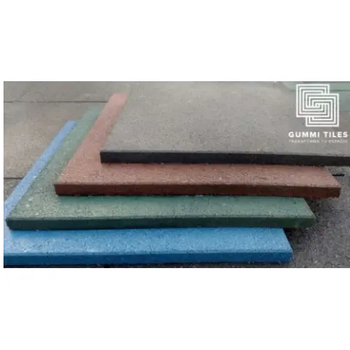 Eco-Friendly Tiles / Heat and Weather Resistant Floor / Poolside Smooth Rubber