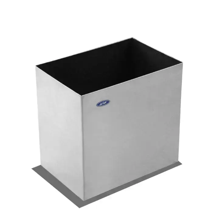 Contemporary Trash Bins / Colorful Waste Baskets / Pedestrian Litter Bins