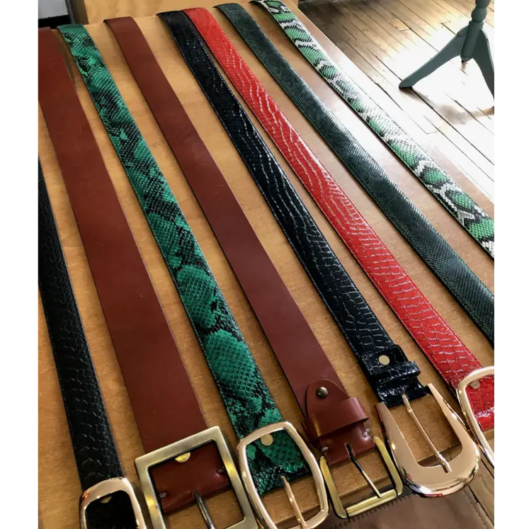 Italian Leather Weave Belt / Folias Cinch Belt / Tuscan Elegance Leather Belt