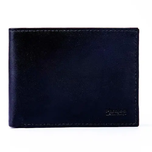 Blue Bubble Leather Wallet / Yellow Stitch Accent / Unique Texture Billfold
