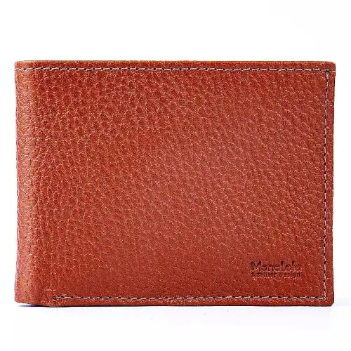 Black & Red Stitch Wallet / Modern Contrast Detail / Slim Pocket Billfold