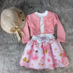 Colorful Children's Attire / Charming Girls' Gowns / Playful Dress Collection