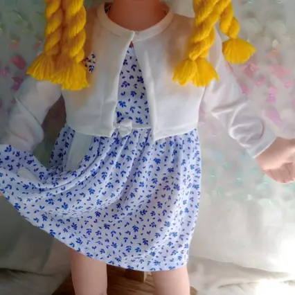 Princess Charm Dress / Playful Girls' Attire / Twirl Delight Dress
